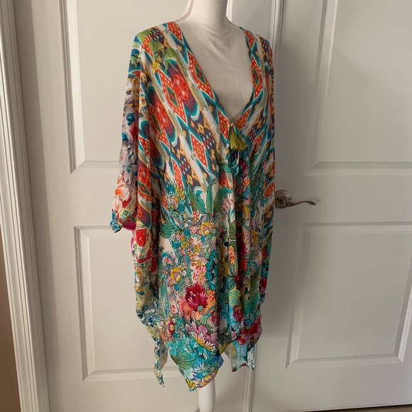 Johnny Was PEARCE SHORT KIMONO - Picture 11 of 14